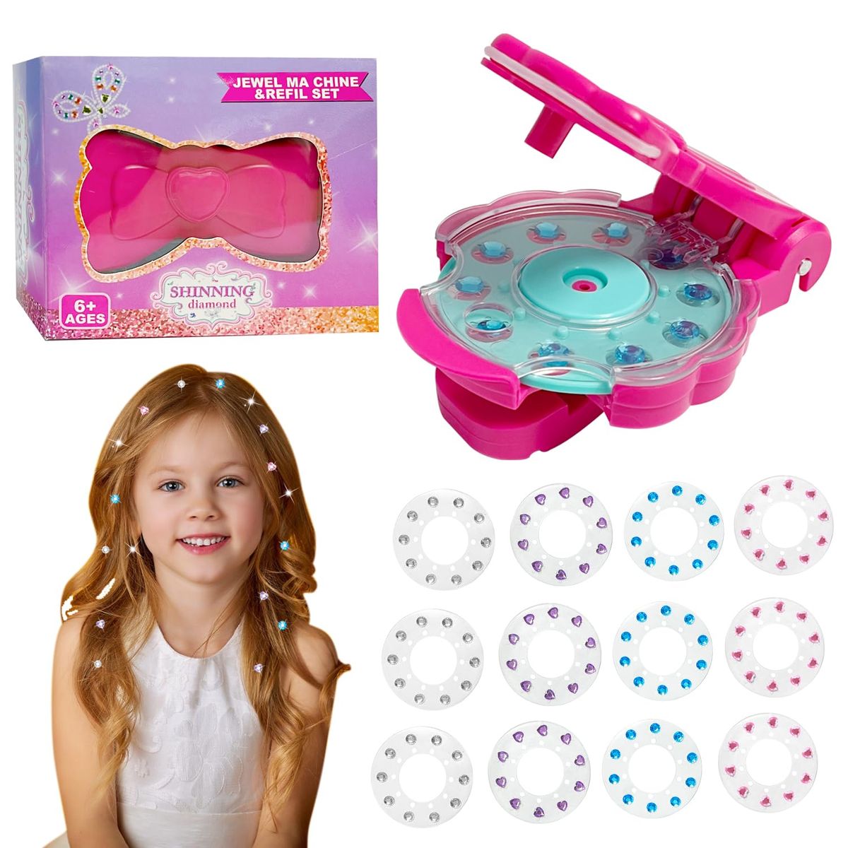 Maquina De Cristales Para El Cabello