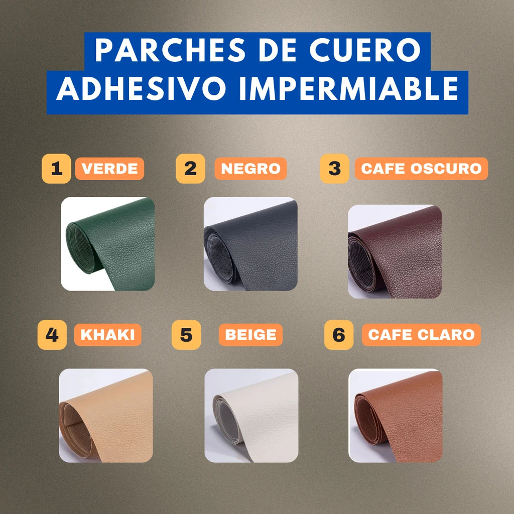 Parches De Cuero Reparador Adhesivo ( 35X110CM )